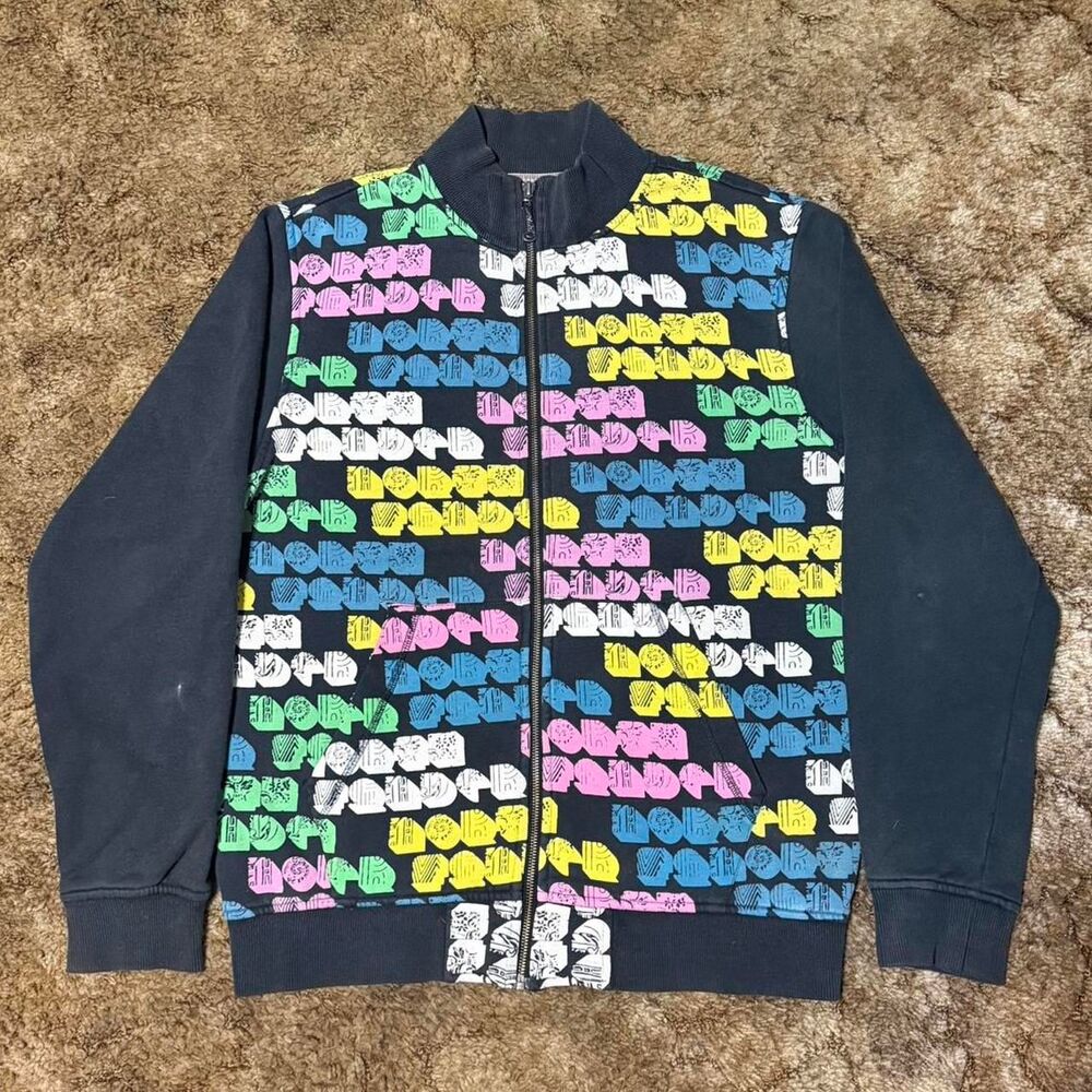 Vintage Y2K North Finder Full Zip Sweatshirt Medium